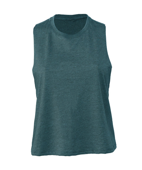 Bella Canvas Women's racerback cropped tank