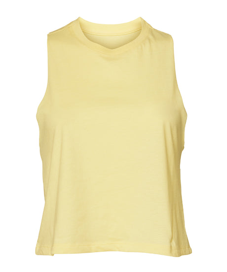 Bella Canvas Women's racerback cropped tank