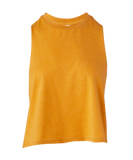 Bella Canvas Women's racerback cropped tank