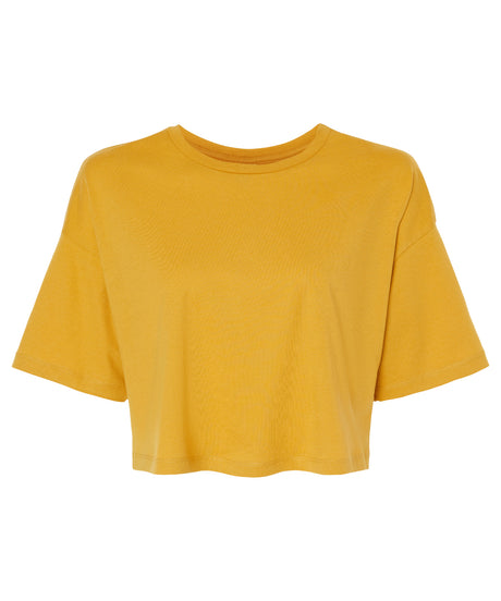 Bella Canvas Women’s Jersey crop tee