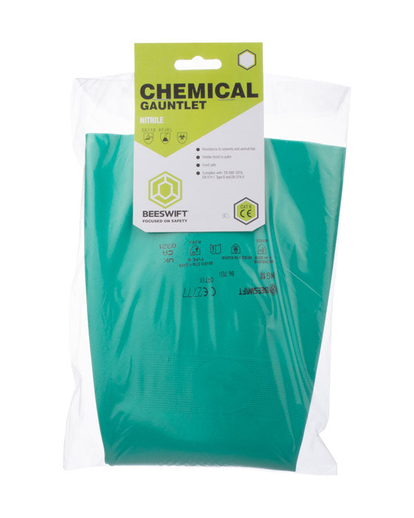 Beeswift 18" Nitrile Gauntlet