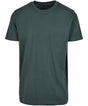 Build Your Brand T-Shirt Round-Neck Bottle Green