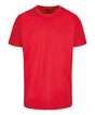 Build Your Brand T-Shirt Round-Neck City Red
