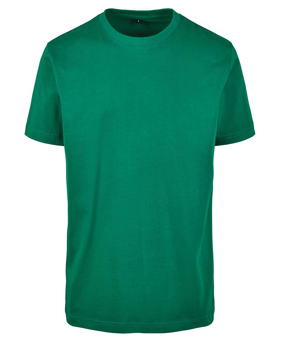 Build Your Brand T-Shirt Round-Neck Forest Green - S - T-Shirts