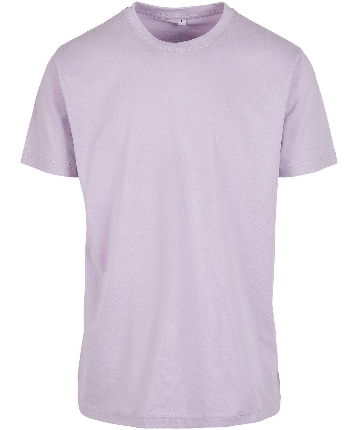 Build Your Brand T-Shirt Round-Neck Lilac