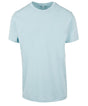 Build Your Brand T-Shirt Round-Neck Ocean Blue