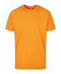 Build Your Brand T-Shirt Round-Neck Paradise Orange