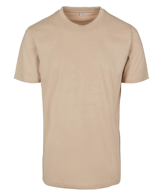 Build Your Brand T-Shirt Round-Neck Sand