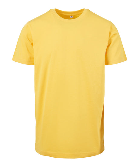 Build Your Brand T-Shirt Round-Neck Taxi Yellow