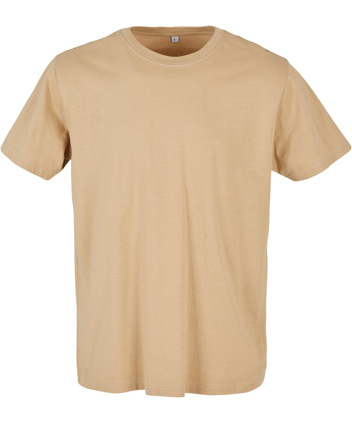 Build Your Brand T-Shirt Round-Neck Union Beige - S - T-Shirts