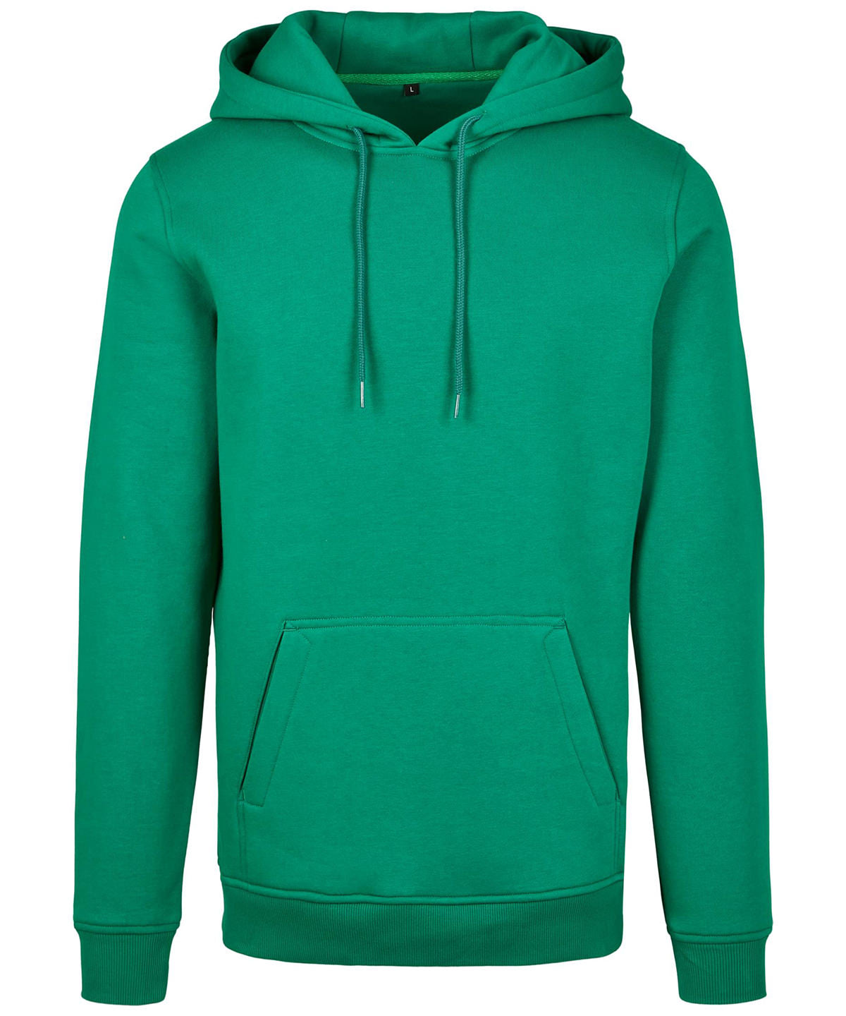 Build Your Brand Heavy Cotton Blend Hoodie - Forest Green / XS - Hoodies