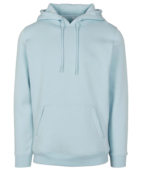 Build Your Brand Heavy Hoodie Ocean Blue
