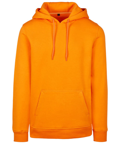 Build Your Brand Heavy Hoodie Paradise Orange