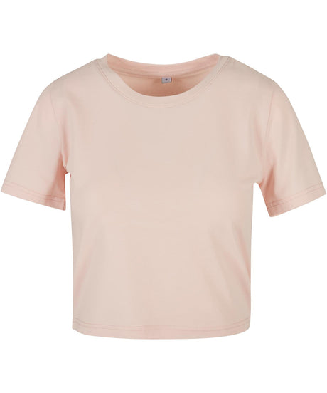 Build Your Brand Womens Cropped Tee