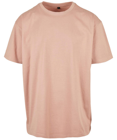 Build Your Brand Heavy Oversized Tee Amber