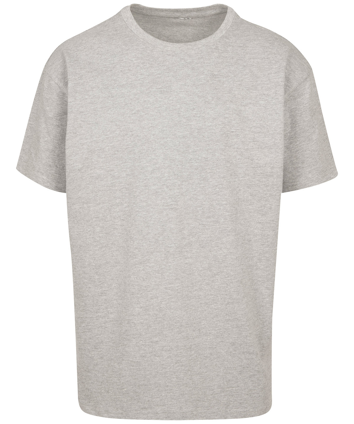Build Your Brand Heavy Oversized Tee Grey - S - T-Shirts