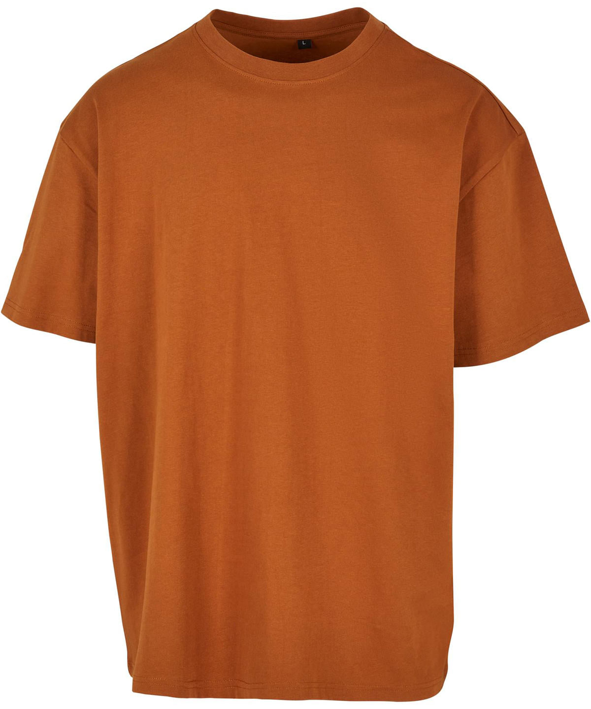 Build Your Brand Heavy Oversized Tee Toffee - XS - T-Shirts