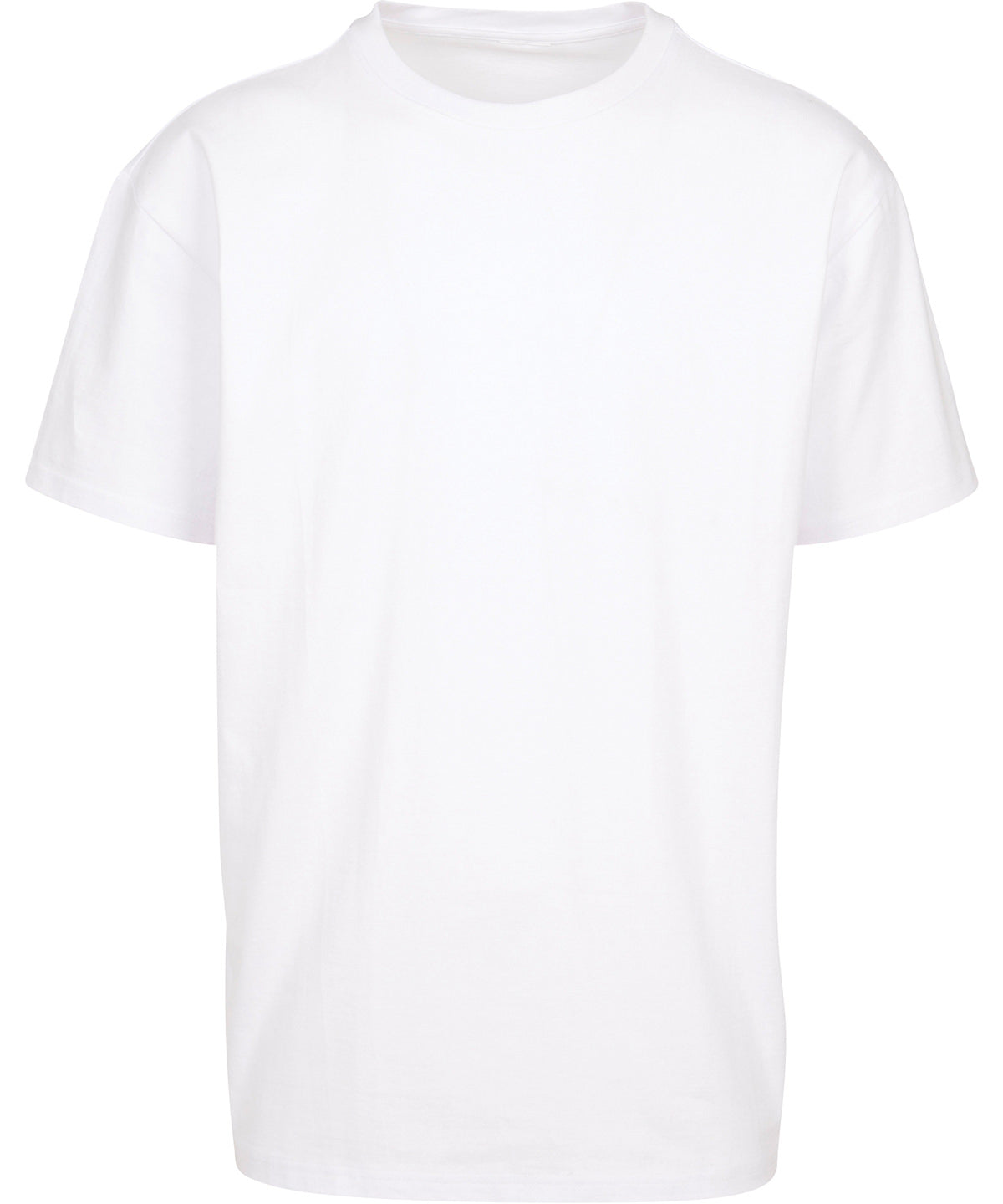 Build Your Brand Heavy Oversized Tee White - XS - T-Shirts