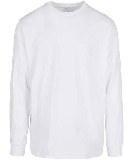 Build Your Brand Organic Long Sleeve With Cuff Rib