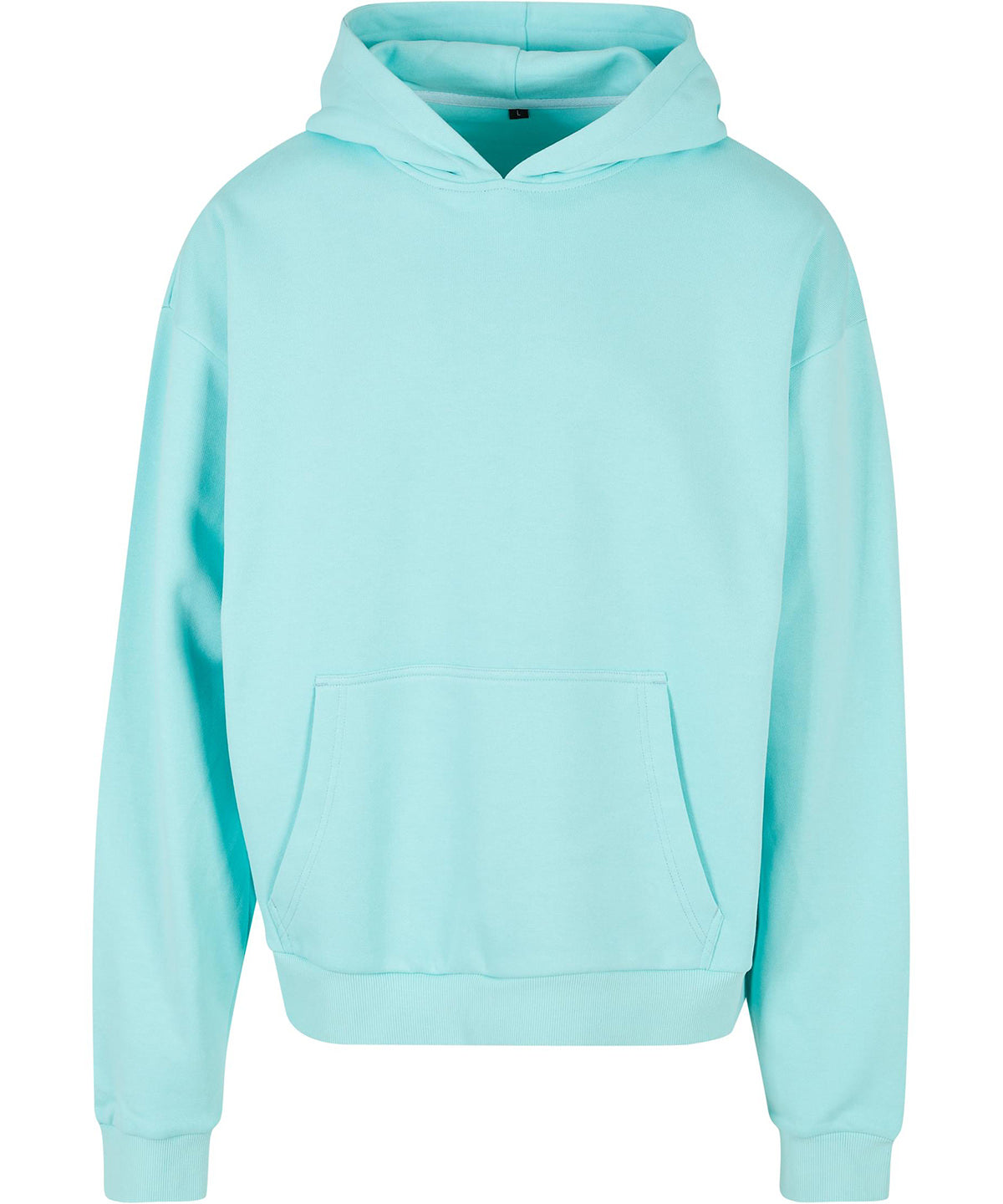 Build Your Brand Ultra Heavy Hoodie Beryl Blue - S - Hoodies