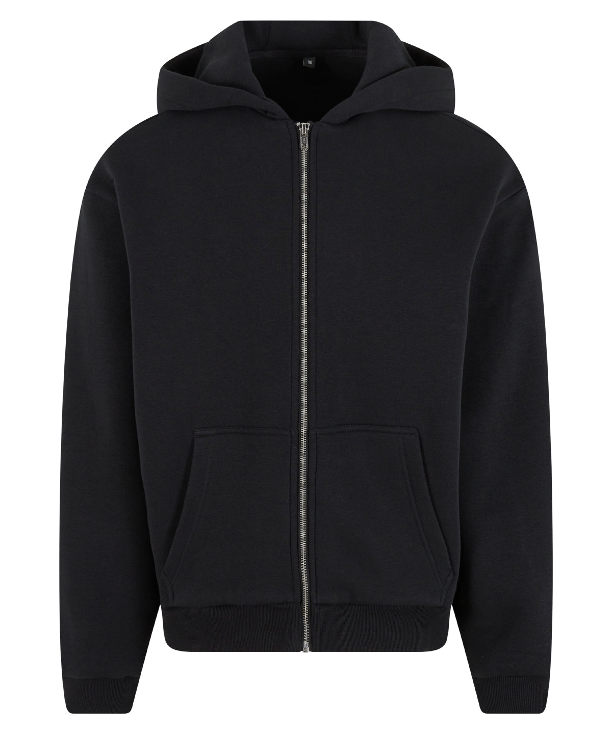 Build Your Brand Fluffy Zip Hoodie