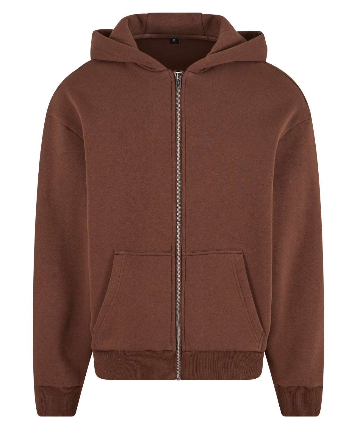 Build Your Brand Fluffy Zip Hoodie