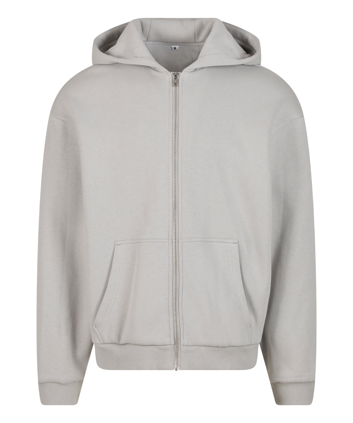 Build Your Brand Fluffy Zip Hoodie