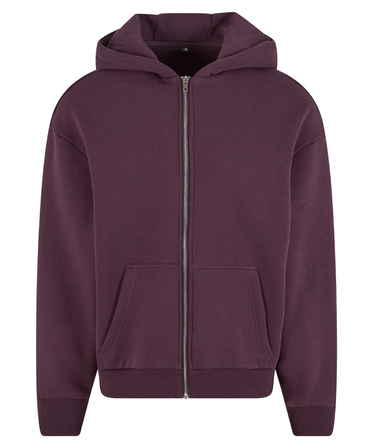 Build Your Brand Fluffy Zip Hoodie