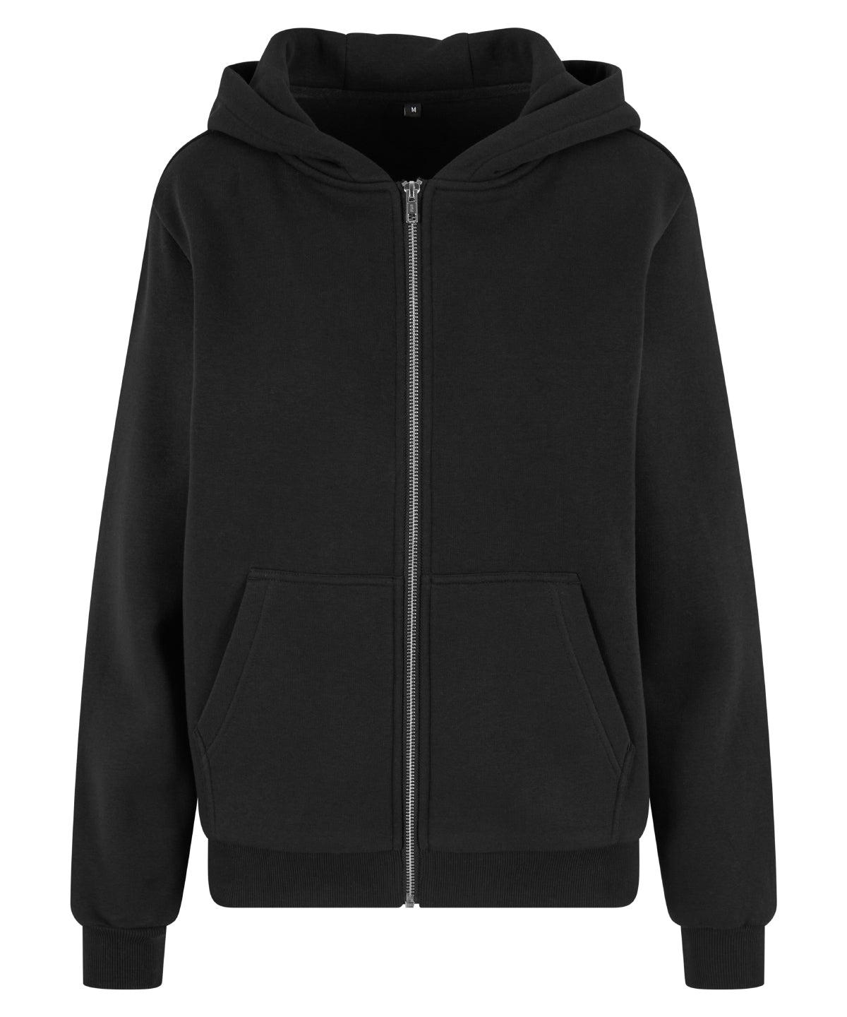 Build Your Brand Women’s Fluffy Zip Hoodie