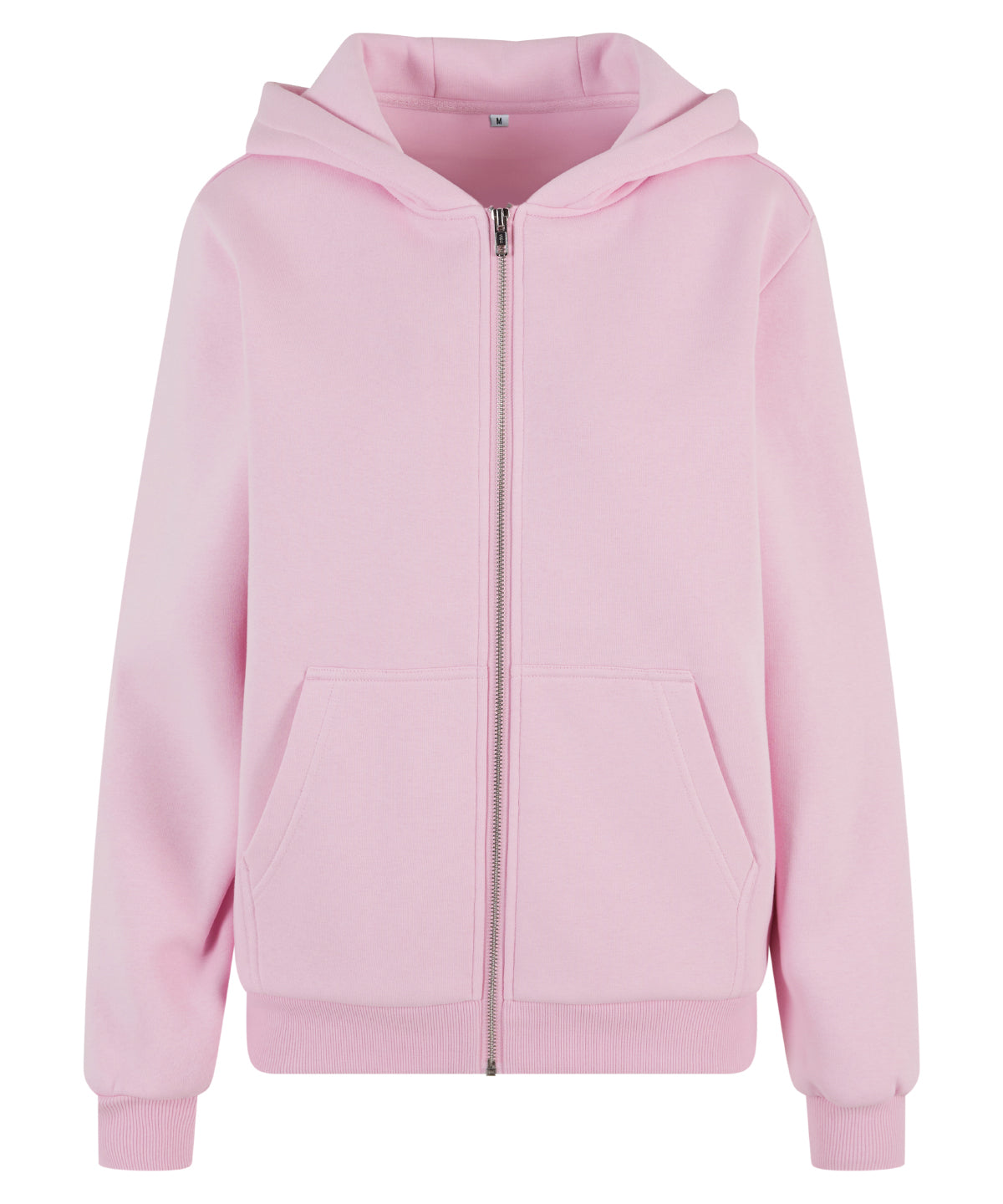 Build Your Brand Women’s Fluffy Zip Hoodie