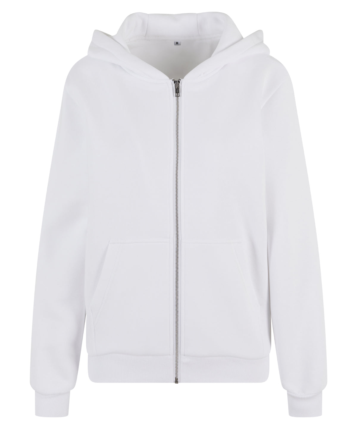 Build Your Brand Women’s Fluffy Zip Hoodie