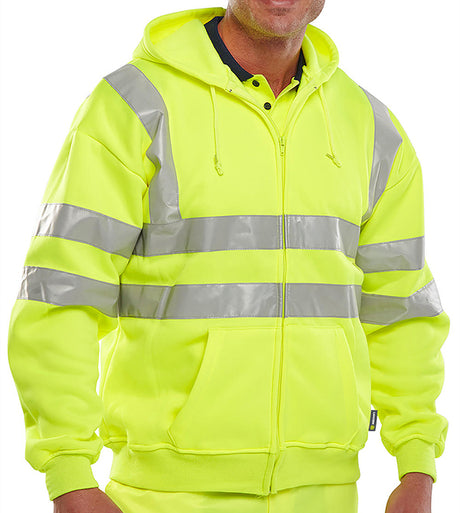 Beeswift Zip-Up Hooded Sweatshirt