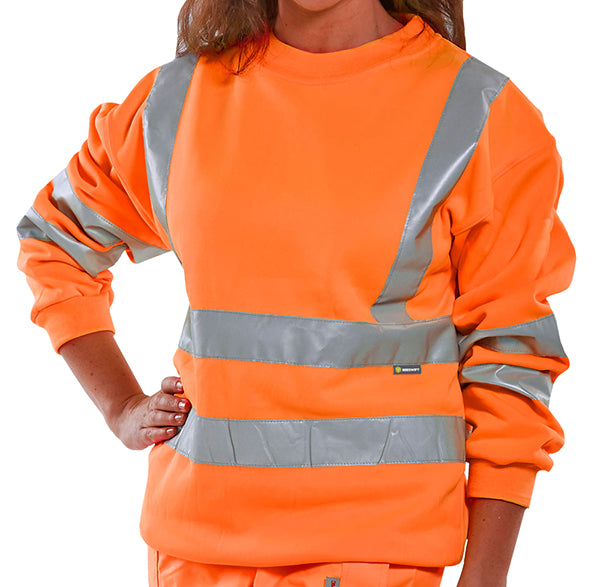 Beeswift Hi-Visibility Sweatshirt