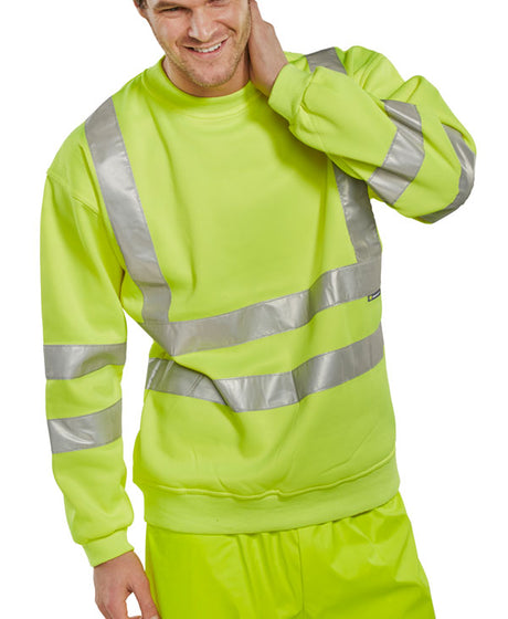 Beeswift Hi-Visibility Sweatshirt