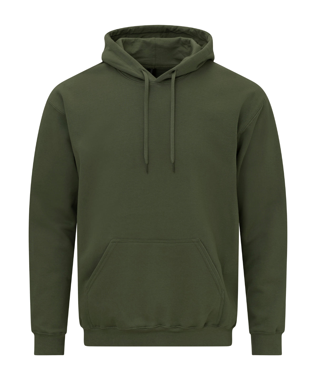 Gildan Softstyle midweight fleece adult hoodie Military Green - S - Hoodies
