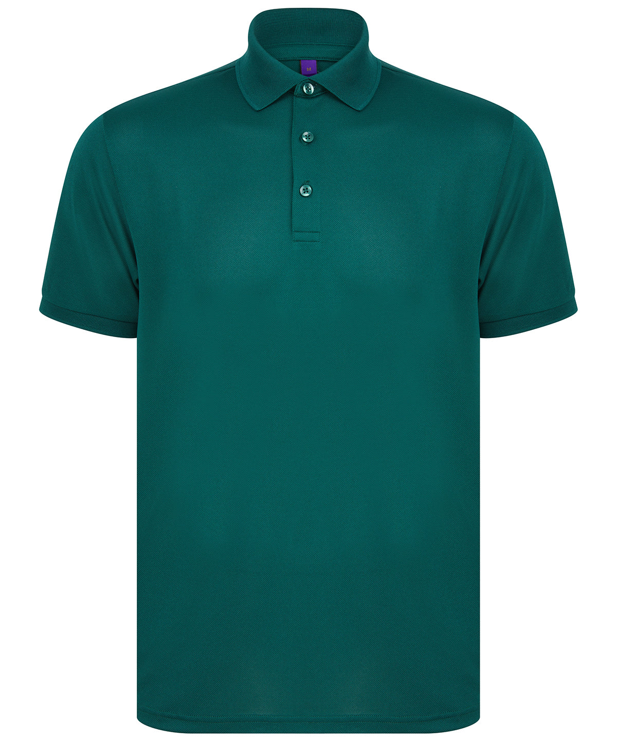 Henbury Recycled polyester polo shirt