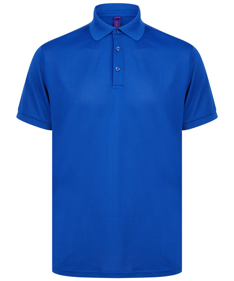 Henbury Recycled polyester polo shirt