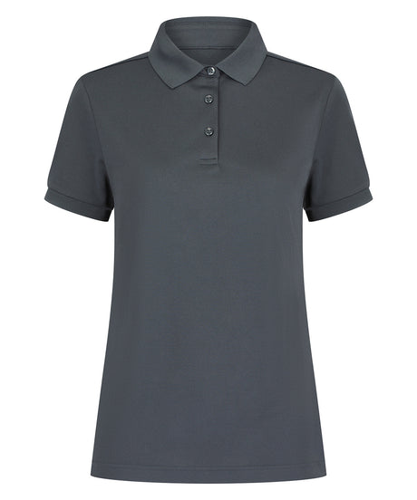 Henbury Women’s recycled polyester polo shirt