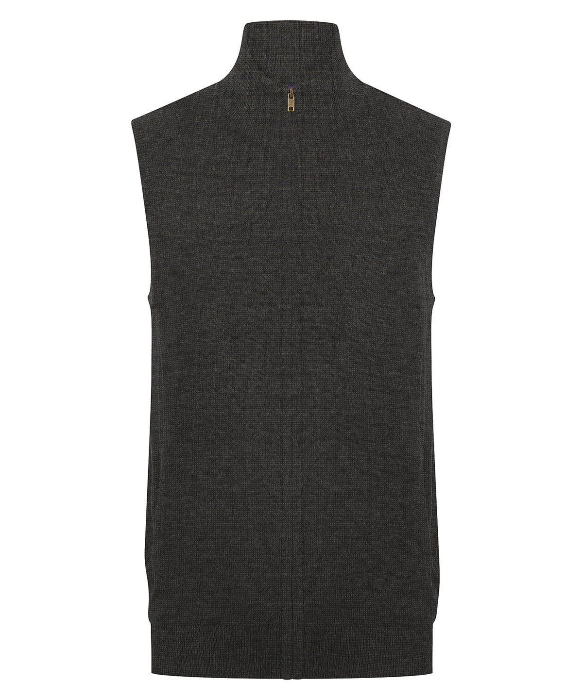 Henbury Sleeveless Zip Through Jumper - HB711