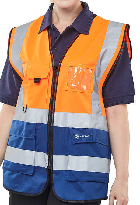 Beeswift Two Tone Executive Waistcoat - Class 1