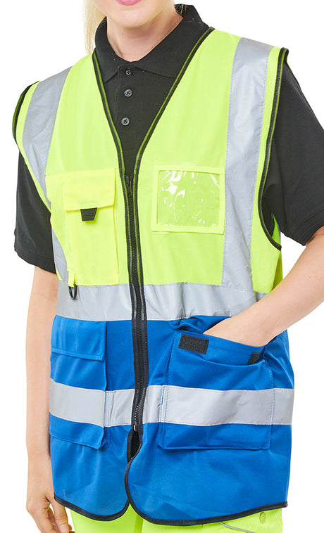 Beeswift Two Tone Executive Waistcoat - Class 1