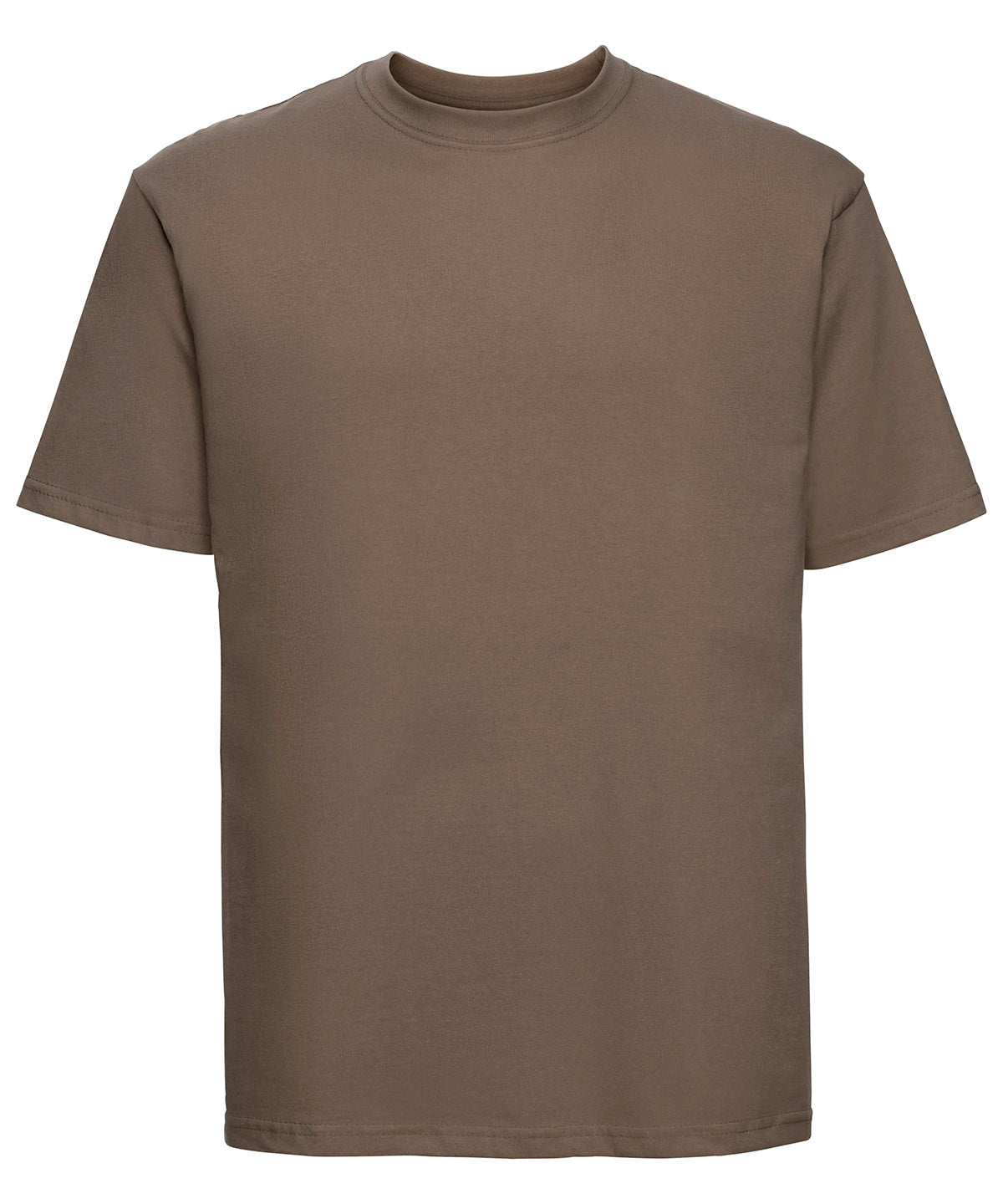 Russell Super Ringspun Classic T-Shirt Mocha - XS - T-Shirts