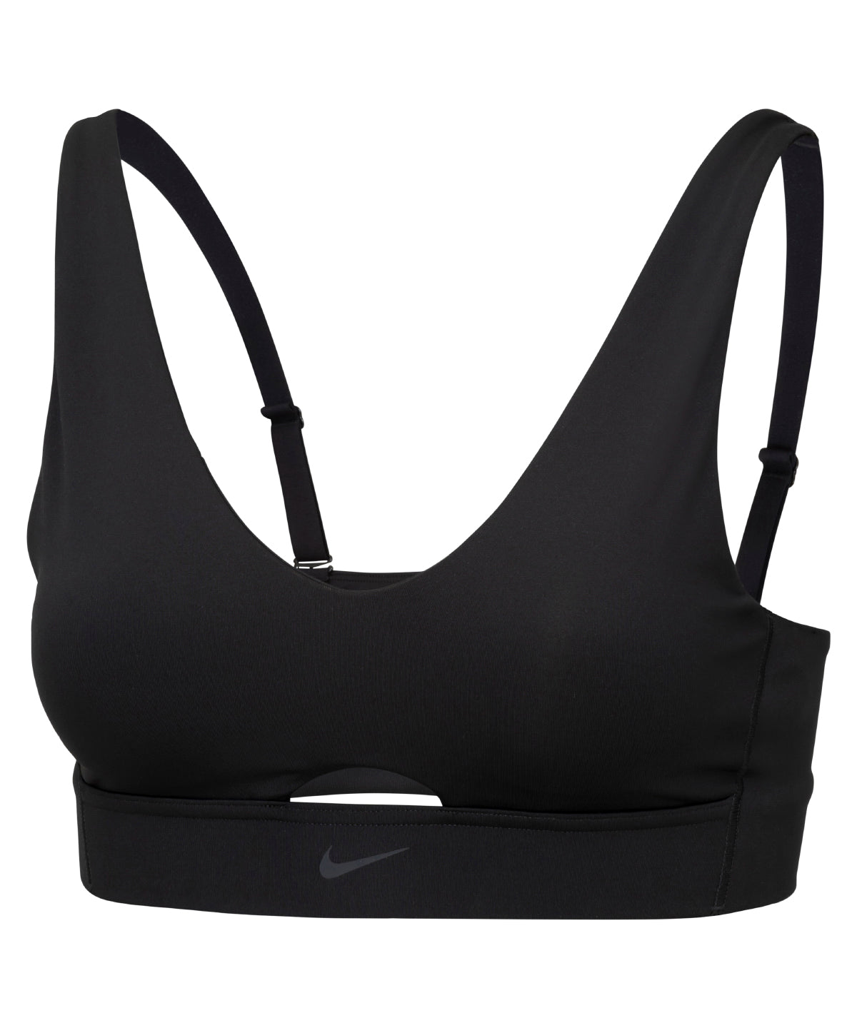 Nike Women’s Dri-FIT indy plunge cutout bra