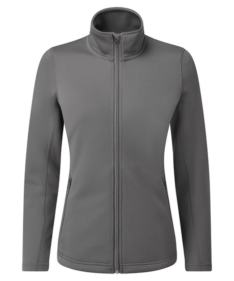 Premier Women's spun dyed sustainable zip-through sweatshirt