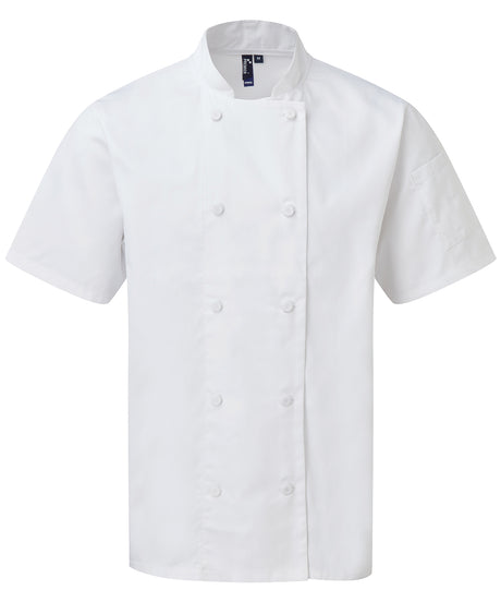 Premier Chefs Coolchecker short sleeve jacket