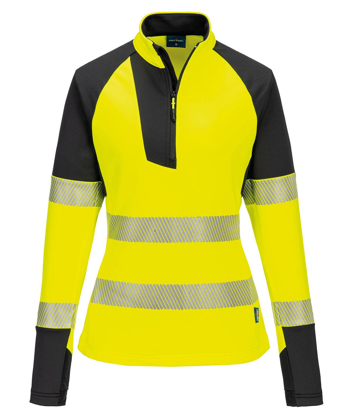 Women’s Pw3 Hi Vis ¼ Zip Sweatshirt