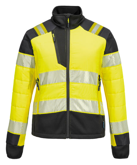 Women’s Pw3 Hi Vis Hybrid Baffle Jacket