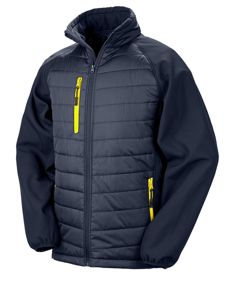 Result Compass padded softshell jacket