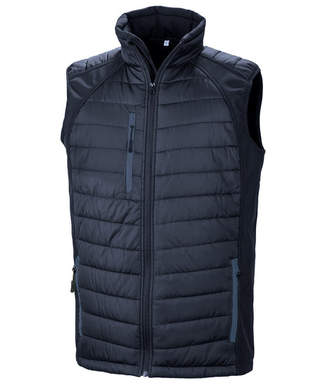 Result compass padded softshell gilet