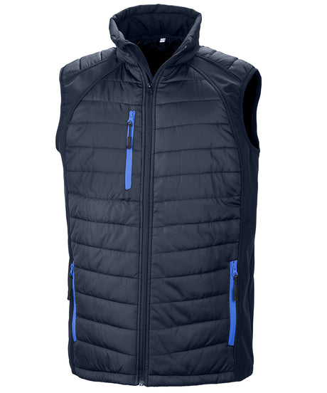 Result compass padded softshell gilet